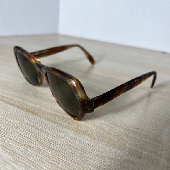 Vintage Bausch & Lomb 5 1/4 B&L D48 Sunglasses FRAMES ONLY Brown 50-18 main image 6